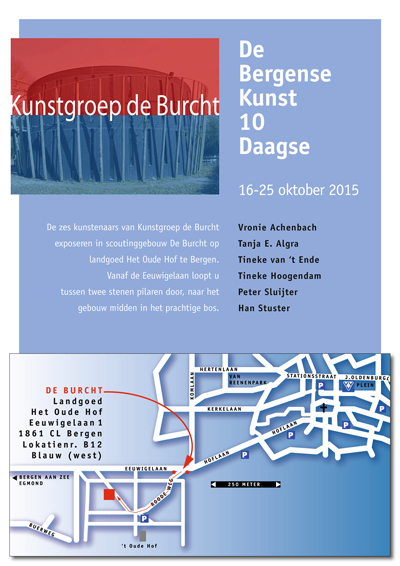 Tanja E Algra: BergenseKunst10daagse2015